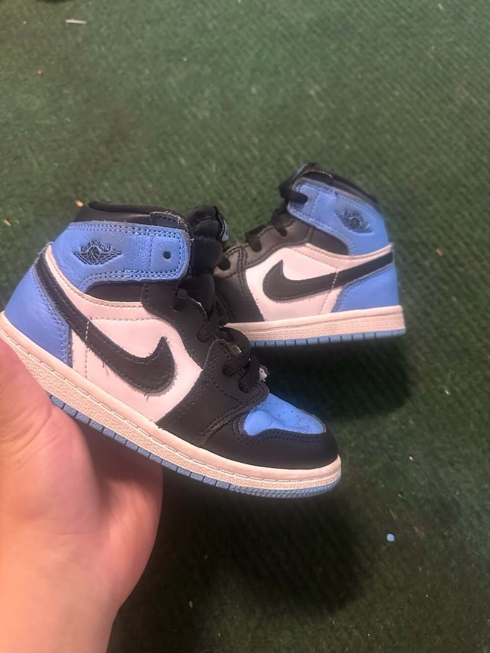 Air Jordan 1 Retro High OG TD UNC Toe 10C